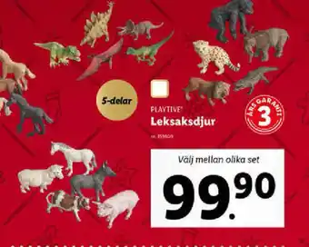 Lidl Playtive Leksaksdjur erbjuda