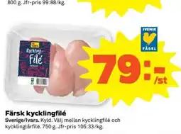 Stora Coop Färsk kycklingfilé erbjuda