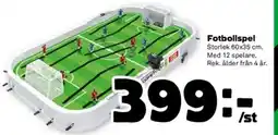 Stora Coop Fotbollspel erbjuda
