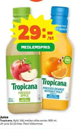 Stora Coop Juice erbjuda
