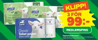 Stora Coop Toalett/hushållspapper erbjuda