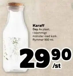 Stora Coop Karaff Day. Av plast. erbjuda
