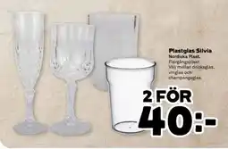 Stora Coop Plastglas Silvia erbjuda