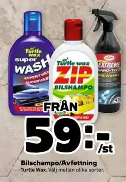 Stora Coop Bilschampo/Avfettning erbjuda