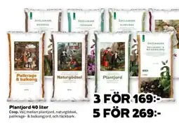 Stora Coop Plantjord 40 liter erbjuda