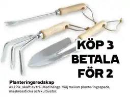 Stora Coop Planteringsredskap erbjuda