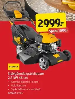 Jula Självgående gräsklippare 2,3 kW 46 cm erbjuda