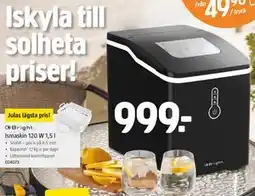 Jula Ismaskin 120 W 1,5 l erbjuda