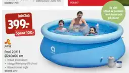 Jula Pool 2071 l Ø240x60 cm erbjuda