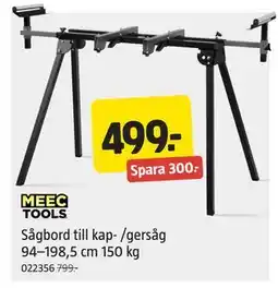 Jula Sågbord till kap- /gersåg 94–198,5 cm 150 kg erbjuda