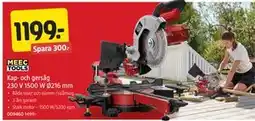 Jula Kap- och gersåg 230 V 1500 W Ø216 mm erbjuda