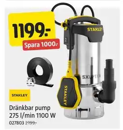 Jula Dränkbar pump erbjuda