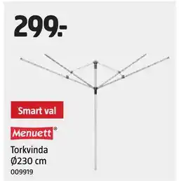 Jula Torkvinda Ø230 cm erbjuda