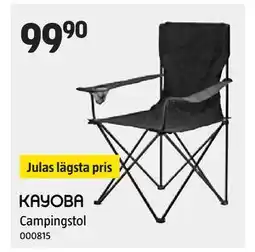 Jula Campingstol erbjuda