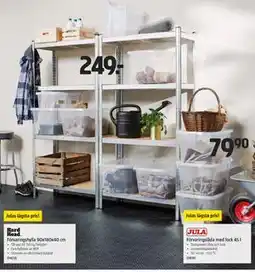 Jula Förvaringslåda med lock 45 l. 018181 erbjuda