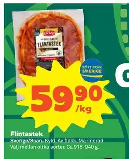 Stora Coop Flintastek erbjuda