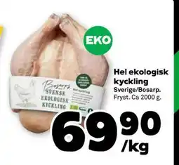 Stora Coop Hel ekologisk kyckling erbjuda