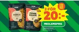 Stora Coop Pasta korta former erbjuda