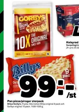 Stora Coop Pan pizza/piroger storpack erbjuda