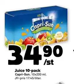 Stora Coop Juice 10-pack erbjuda