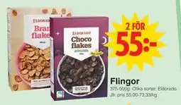 Matöppet Flingor erbjuda