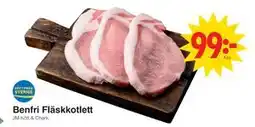 Matöppet Benfri Fläskkotlett erbjuda