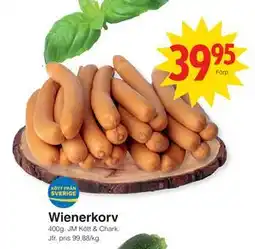 Matöppet Wienerkorv erbjuda