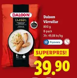 Lidl Daloon Vårrullar erbjuda