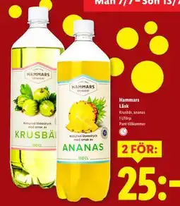 Lidl Hammars Läsk erbjuda