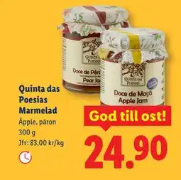 Lidl Quinta das Poesias Marmelad erbjuda