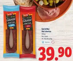 Lidl Sol & Mar Hel chorizo erbjuda