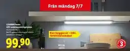 Lidl LIVARNO home LED-undermonteringslampa erbjuda