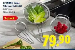 Lidl LIVARNO home Sil av rostfritt stål erbjuda