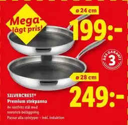 Lidl SILVERCREST Premium stekpanna erbjuda