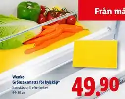Lidl Wenko Grönsaksmatta för kylskåp erbjuda