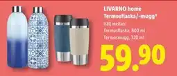 Lidl LIVARNO home Termosflaska/-mugg erbjuda