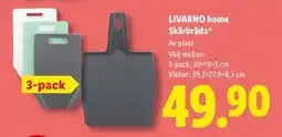 Lidl LIVARNO home Skärbräda erbjuda