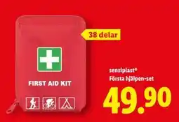 Lidl sensiplast Första hjälpen-set erbjuda