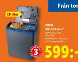 CRIVIT Elektrisk kylbox