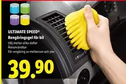 Lidl ULTIMATE SPEED Rengöringsgel för bil erbjuda
