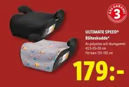 Lidl ULTIMATE SPEED Bälteskudde erbjuda
