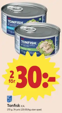 ICA Nära ICA Tonfisk erbjuda