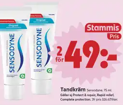 ICA Nära SENSODYNE Tandkräm erbjuda