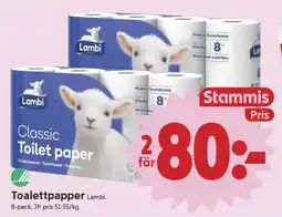 ICA Nära LAMBI Toalettpapper erbjuda