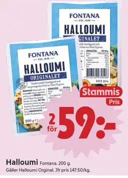 ICA Nära FONTANA Halloumi erbjuda