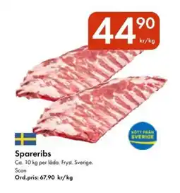 Snabbgross Spareribs erbjuda