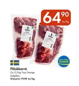Snabbgross Fläskkarré erbjuda