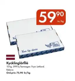 Snabbgross Kycklinglårfilé erbjuda