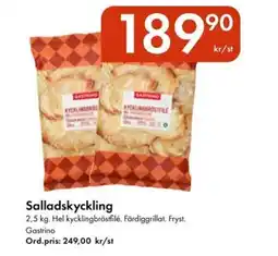 Snabbgross GASTRINO Salladskyckling erbjuda
