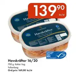 Snabbgross FALKENBERG Havskräftor 16/20 erbjuda